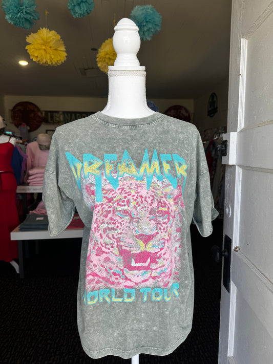 DREAMER WORLD TOUR FULL LENGTH TEE - SIZE SMALL