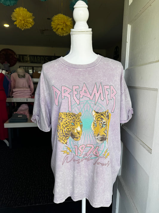 DREAMER WORLD TOUR FULL LENGTH TEE - SIZE SMALL