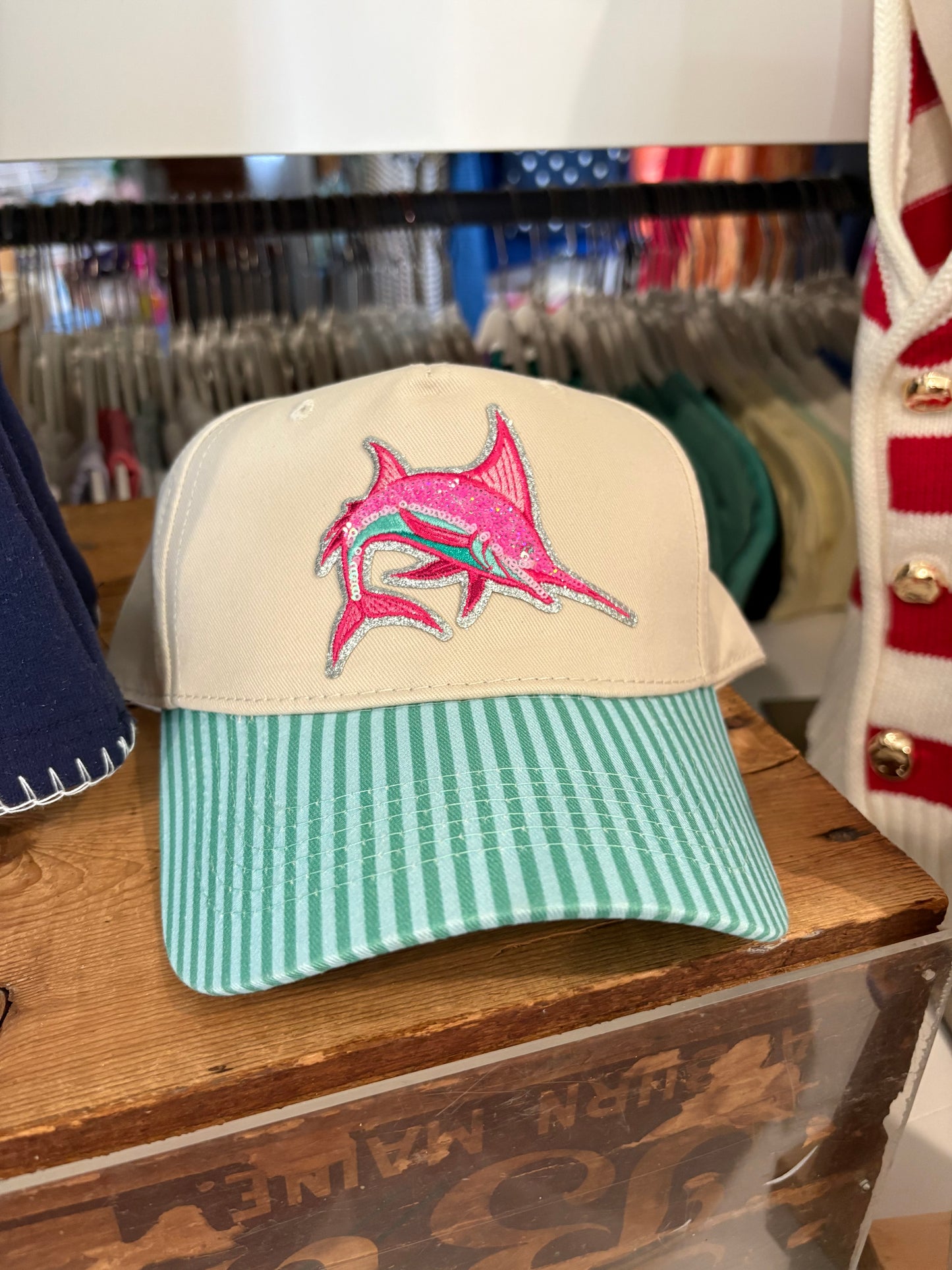 SEQUIN MARLIN HAT