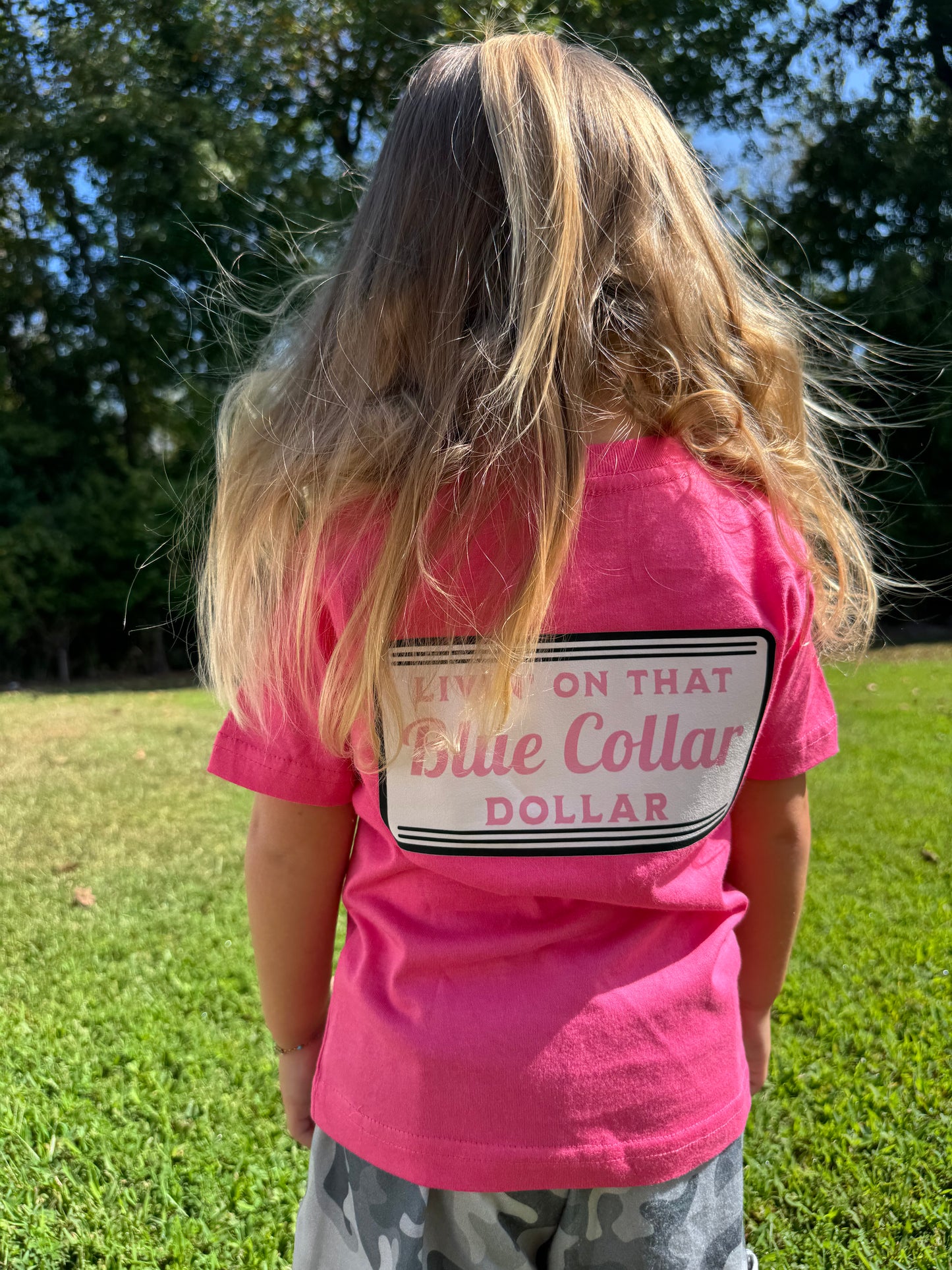 Blue Collar Dollar Girls Tee