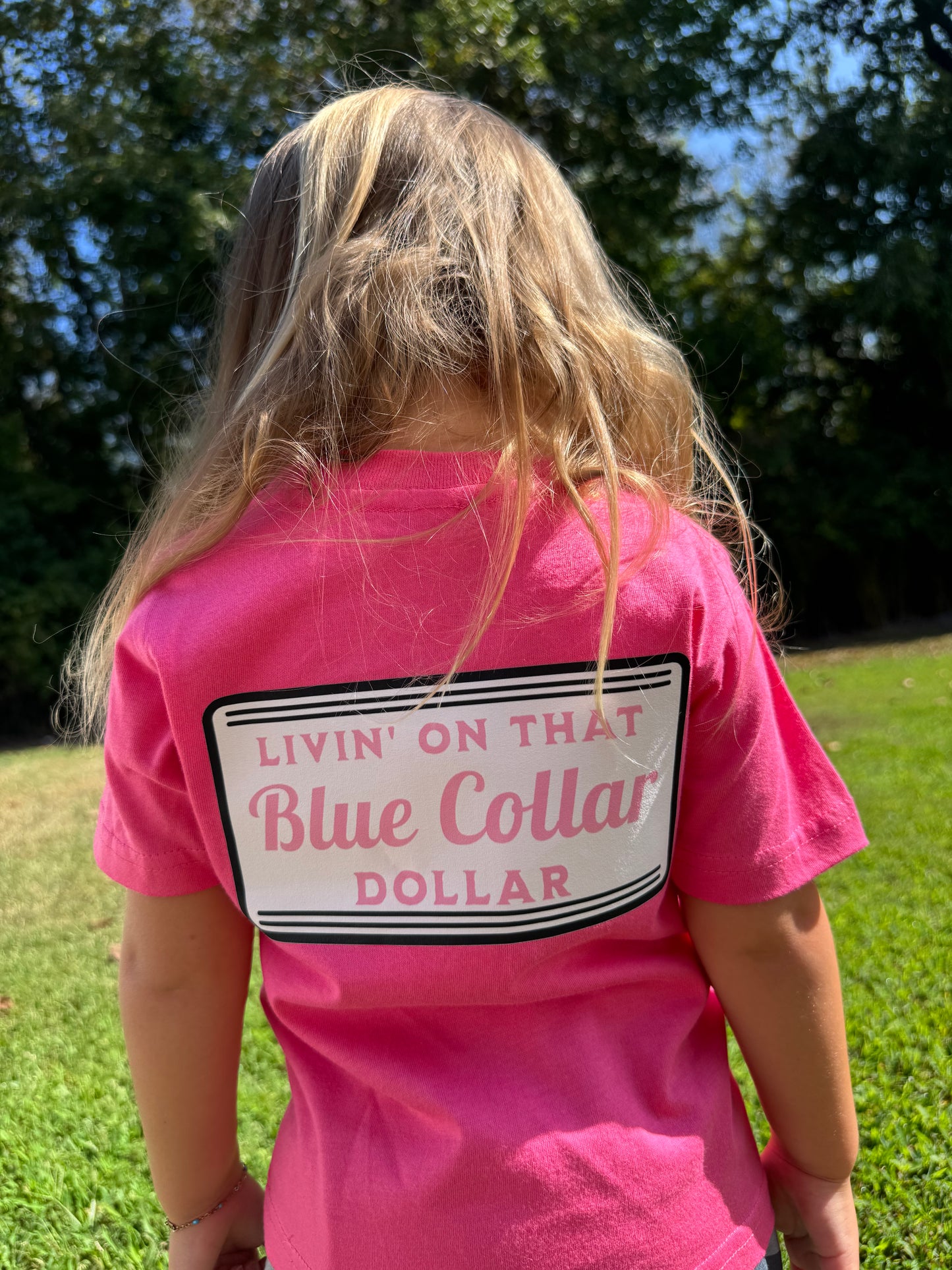 Blue Collar Dollar Girls Tee