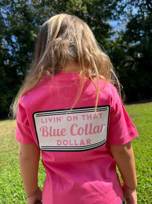 Blue Collar Dollar Girls Tee