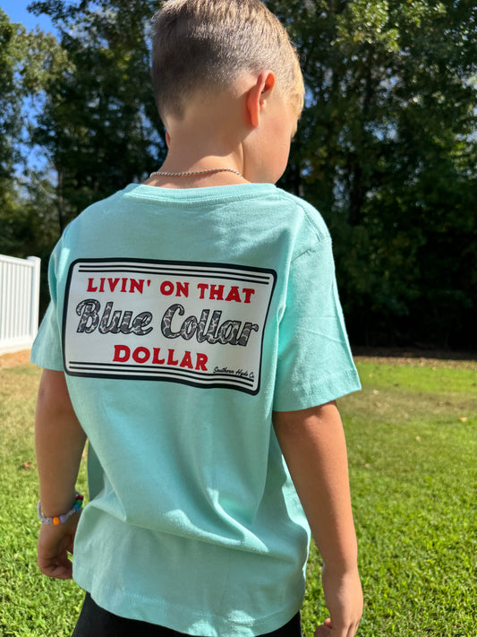 Blue Collar Dollar Boys Tee