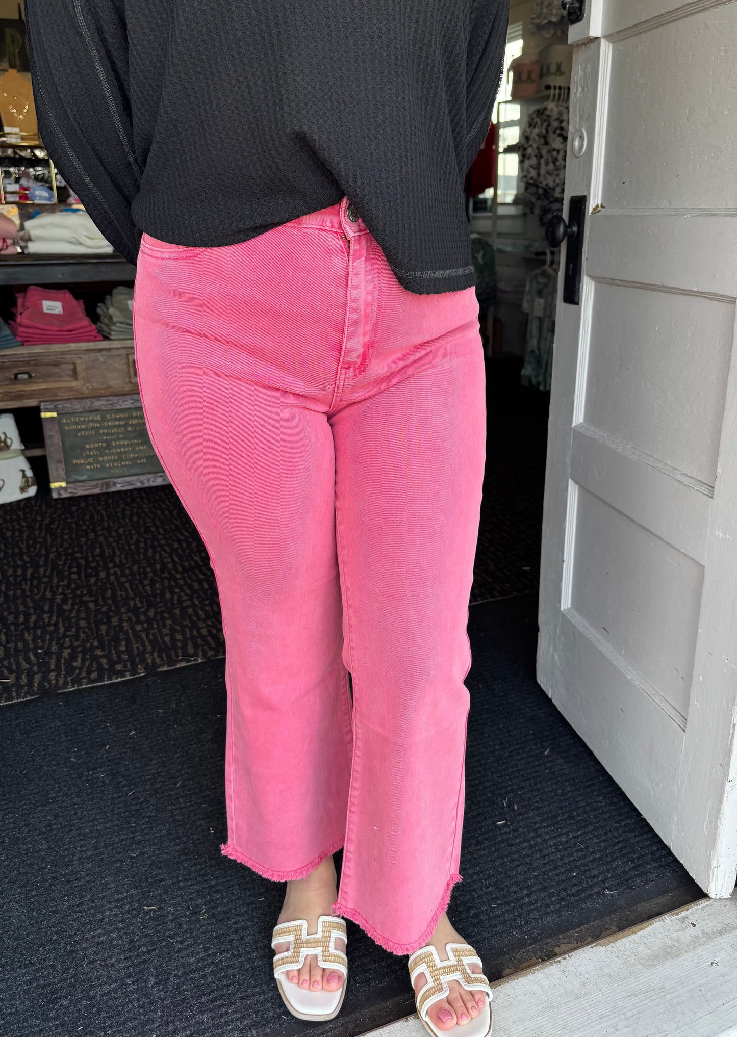 HAPPY JEANS IN FUCHSIA