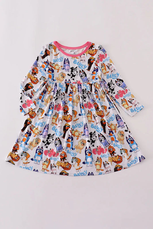 BLUEY BAMBOO DRESS