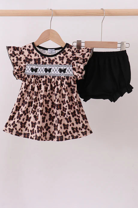 WILD BUTTERFLY BLOOMER SET
