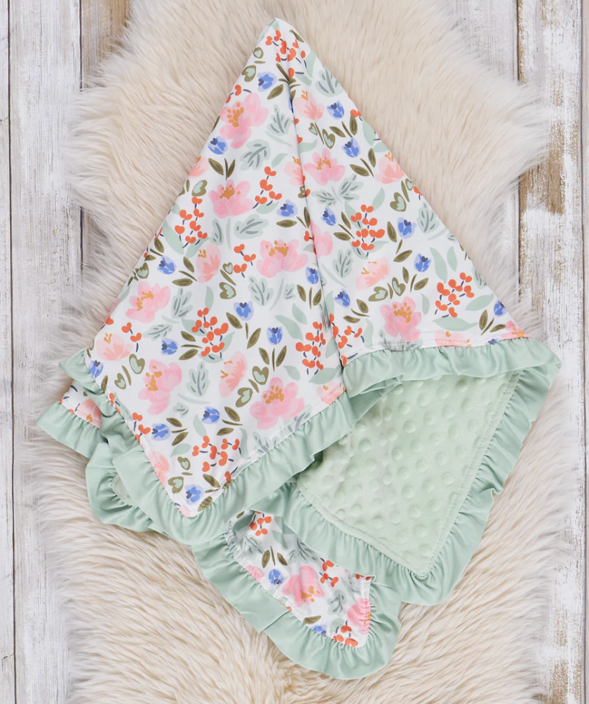 Green Garden Blanket