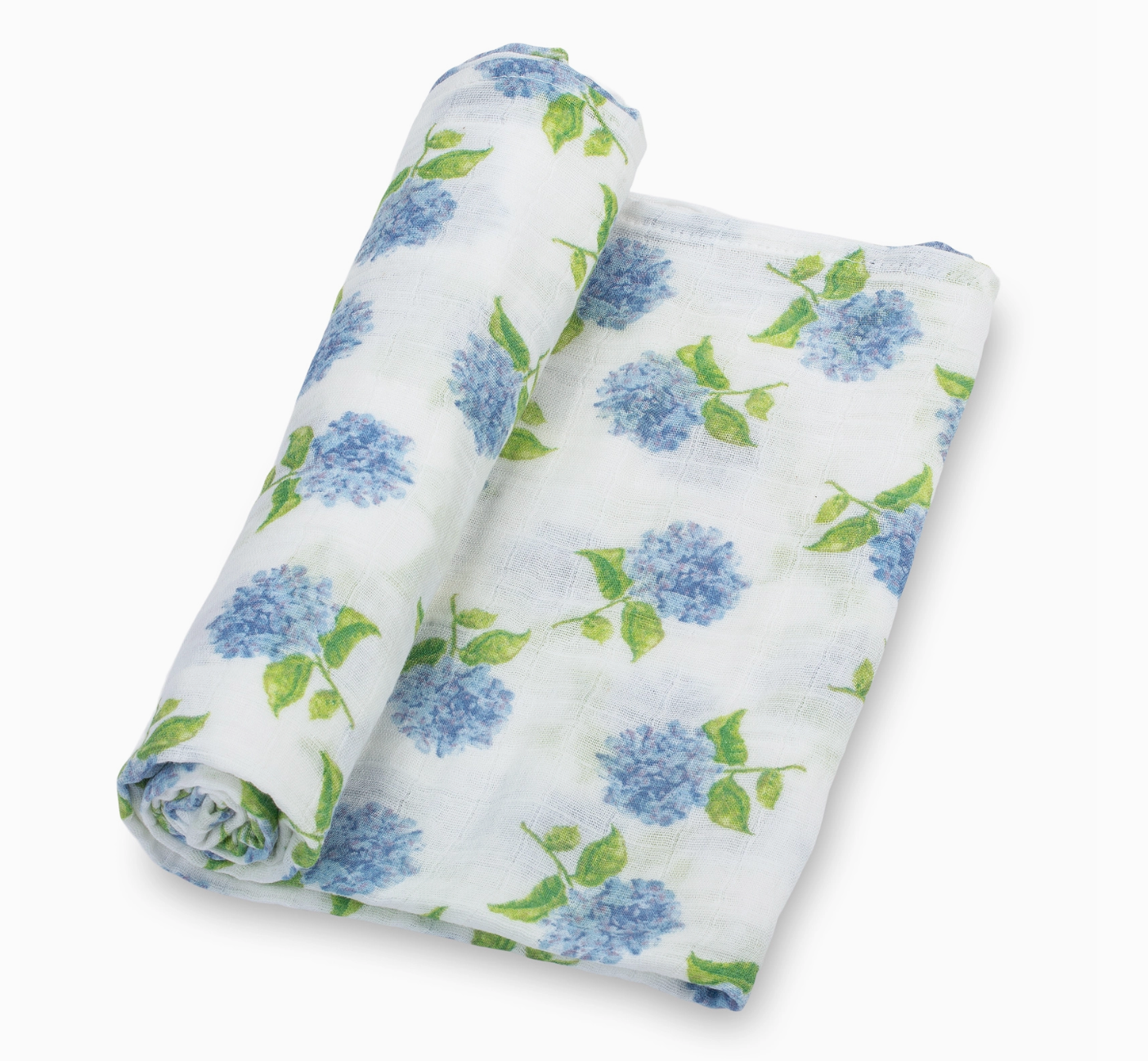 Hydrangea Baby Swaddle Blanket
