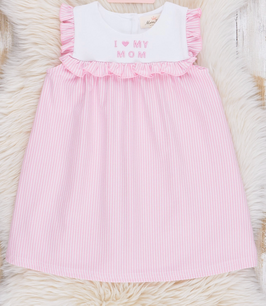 Pink I <3 My Mom Dress