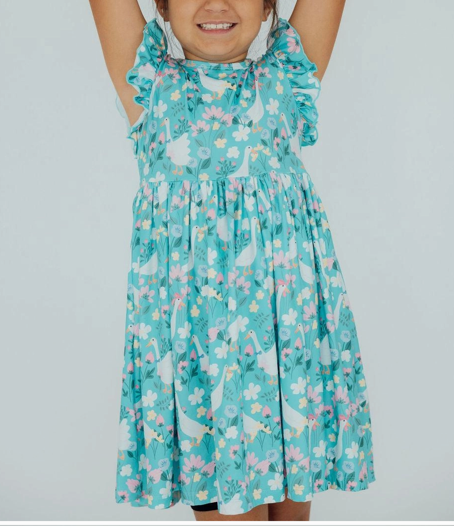 ONE LITTLE GOOSE DRESS