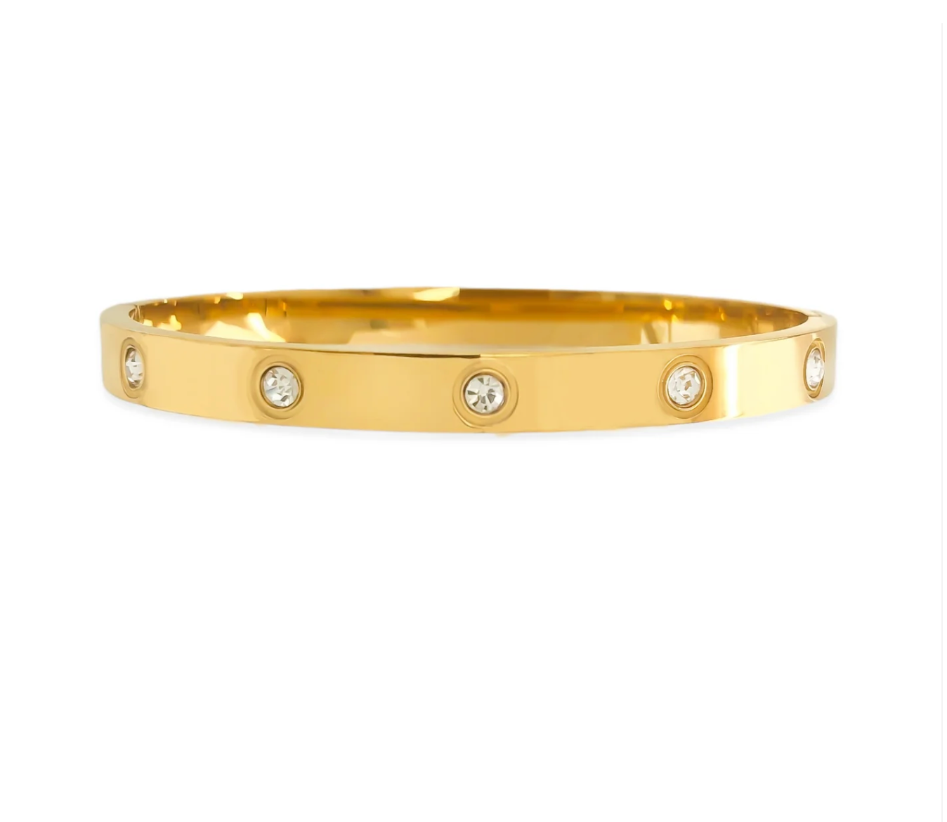 GOLDEN HOUR STAINLESS-STEEL WATERPROOF BANGLE