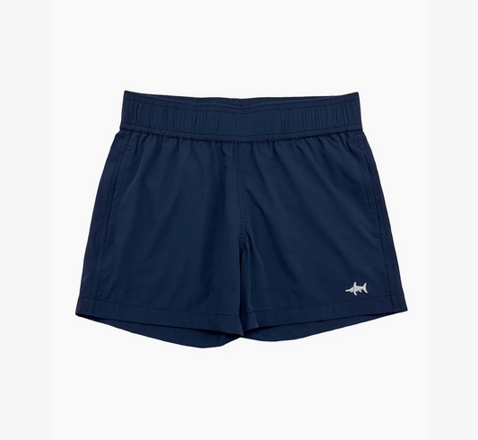 NAVY INLET PERFORMANCE SHORTS