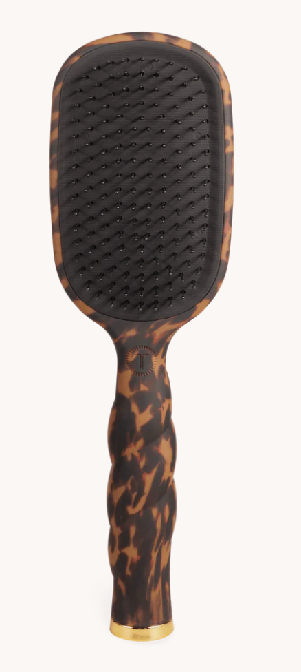 TELETIES DETANGLER THICK HAIR BRUSH IN TORTOISE
