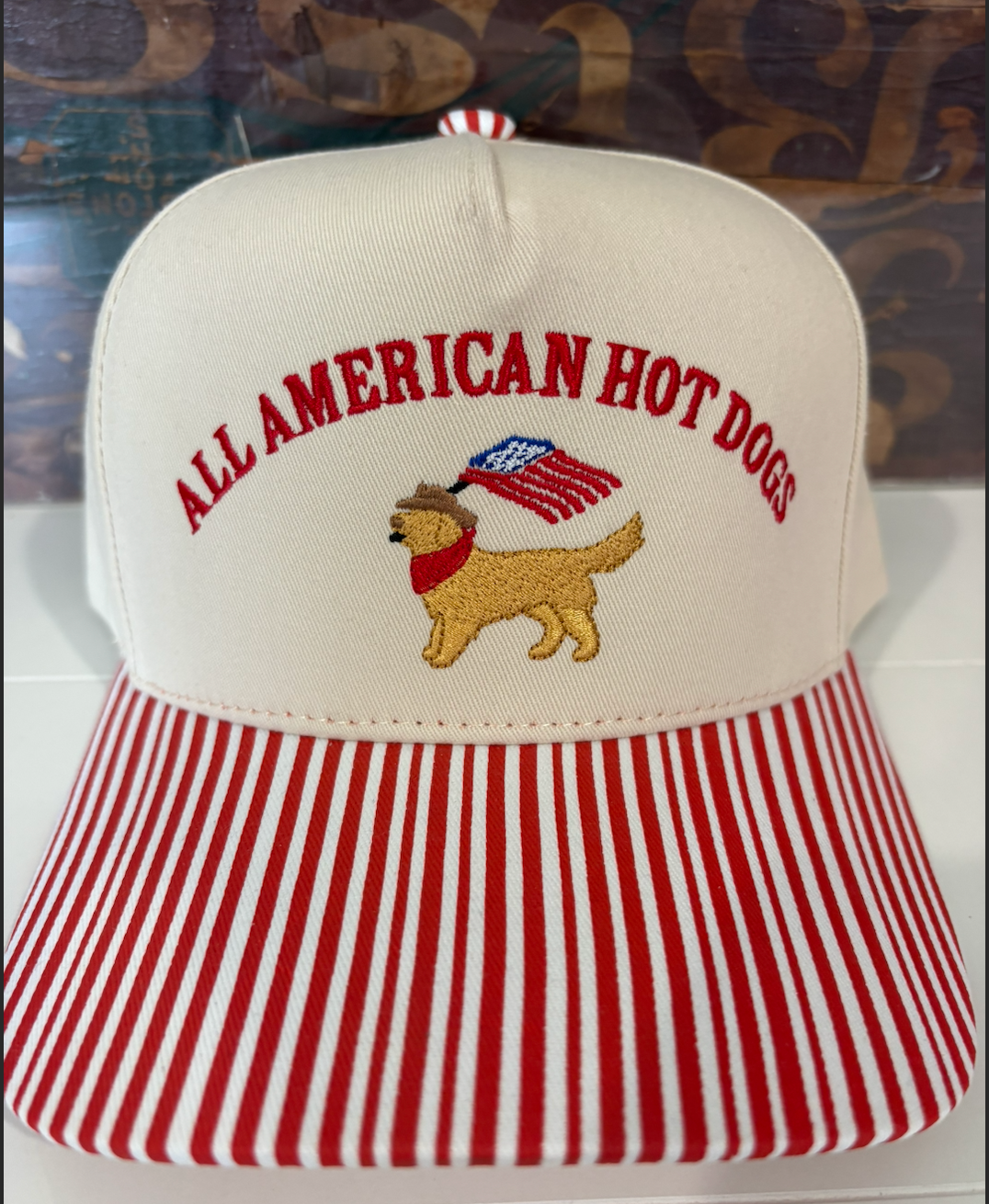 ALL AMERICAN HOT DOG HAT