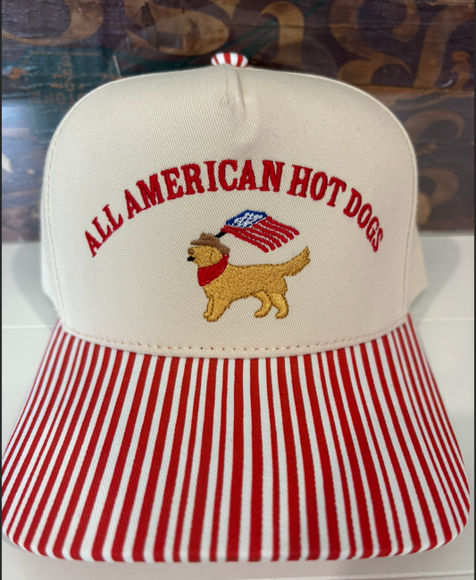 ALL AMERICAN HOT DOG HAT
