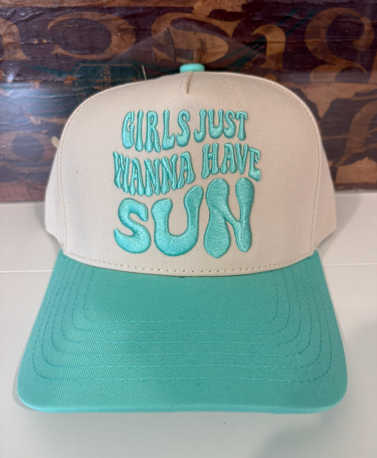 GIRLS JUST WANNA HAVE SUN - TEAL