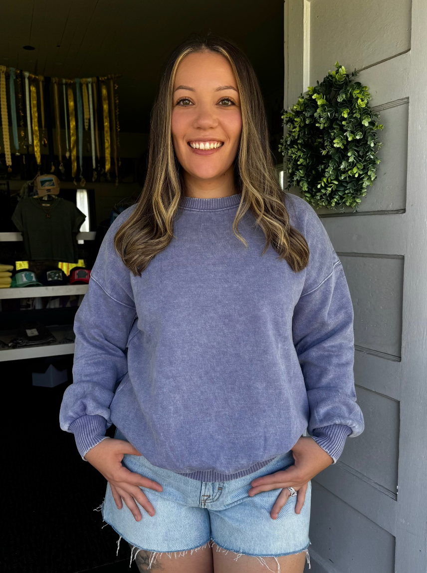 EVERYDAY CREWNECK IN MARLIN