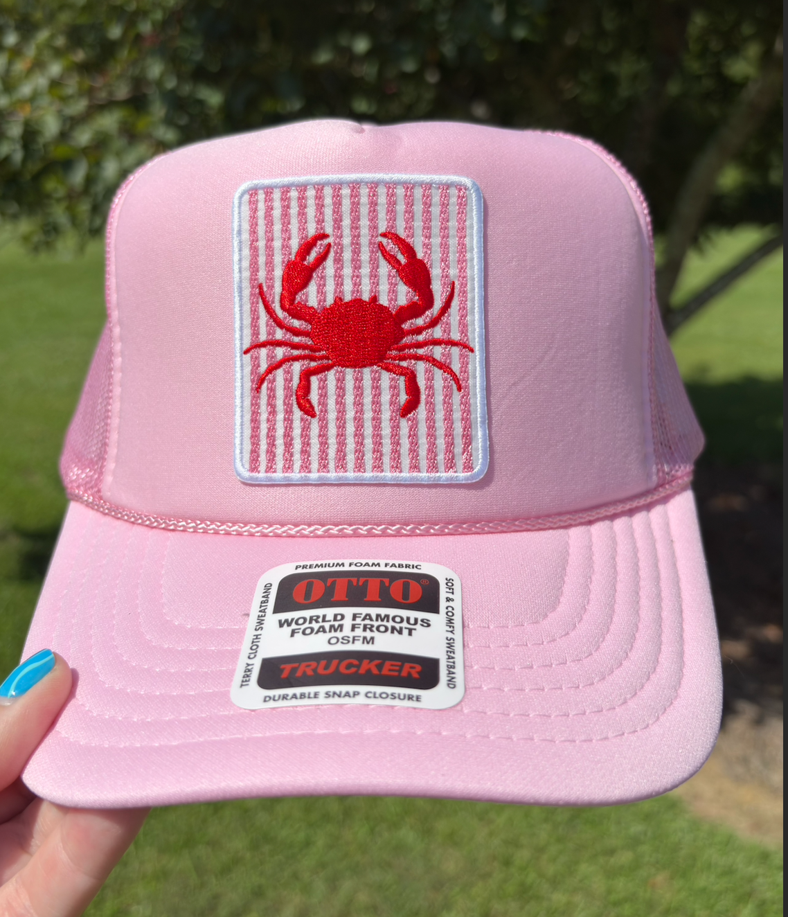 CRAB HAT - PINK