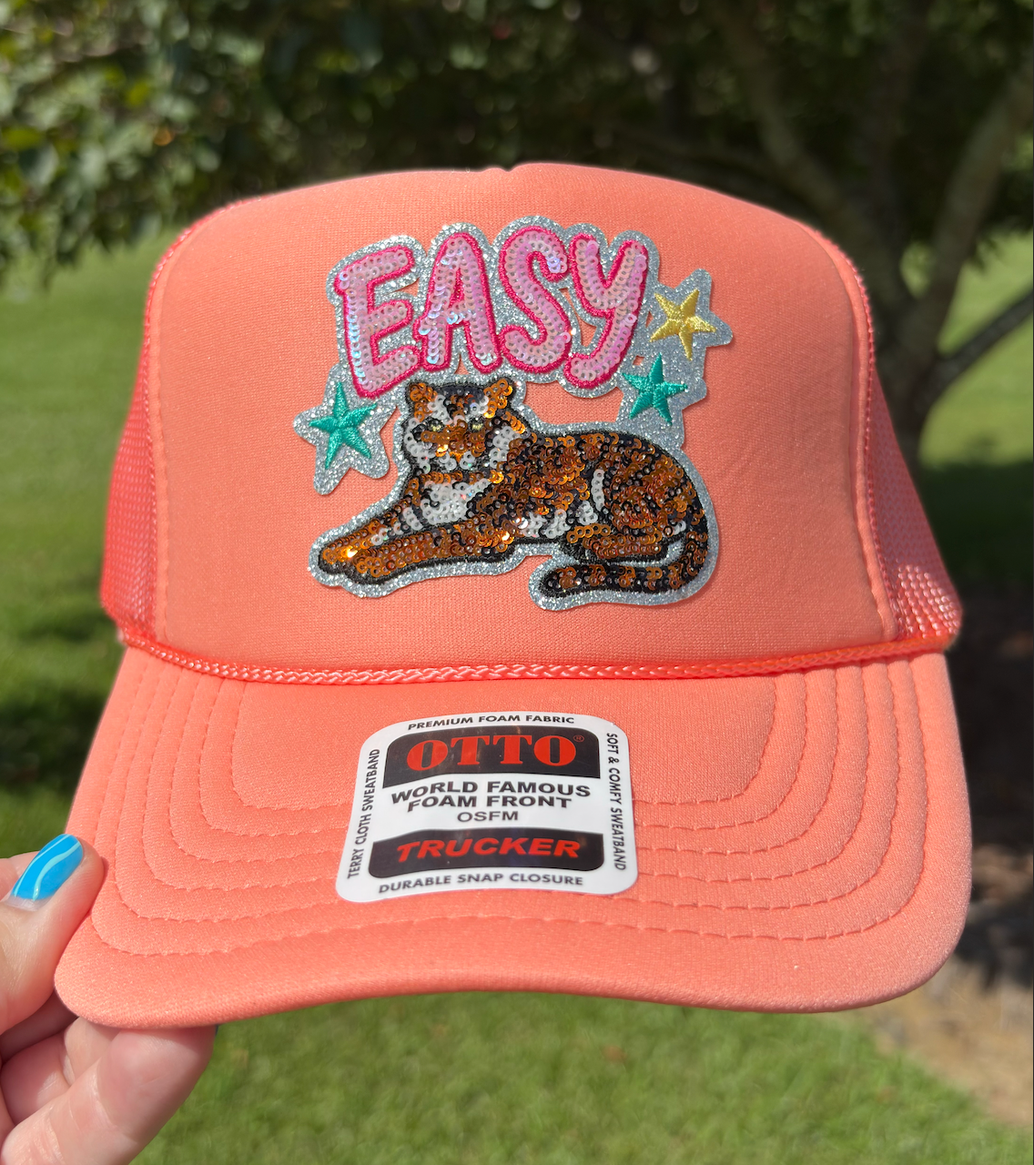 SEQUIN EASY TIGER HAT