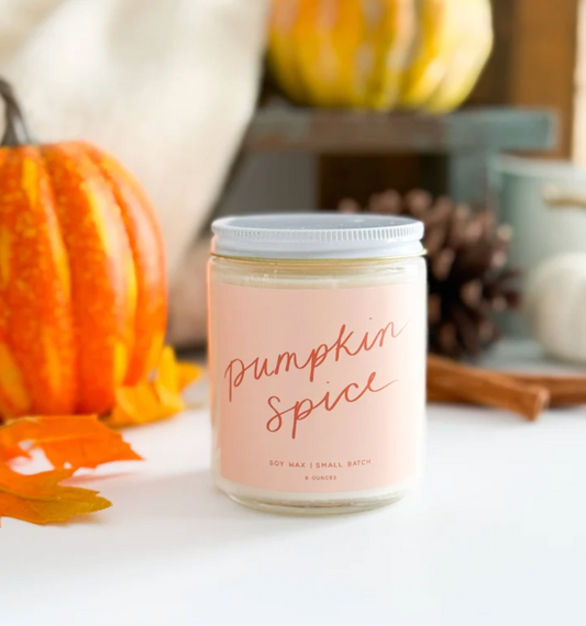 PUMPKIN SPICE CANDLE | PUMPKIN & CINNAMON