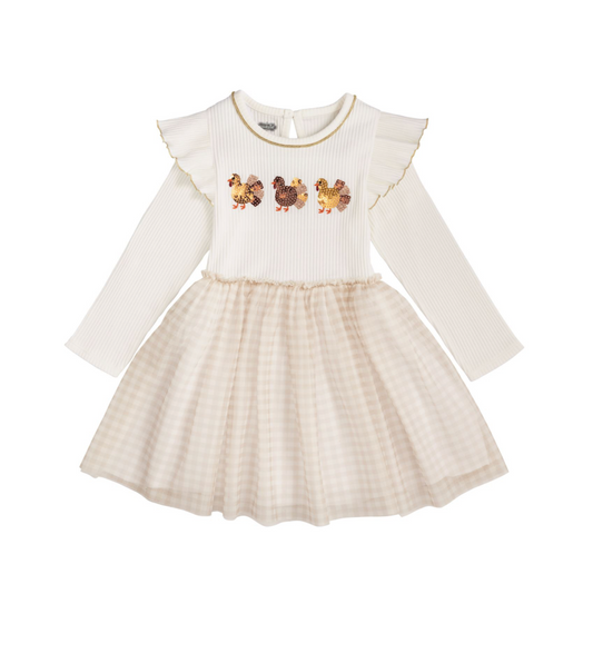 TURKEY SEQUIN TUTU DRESS