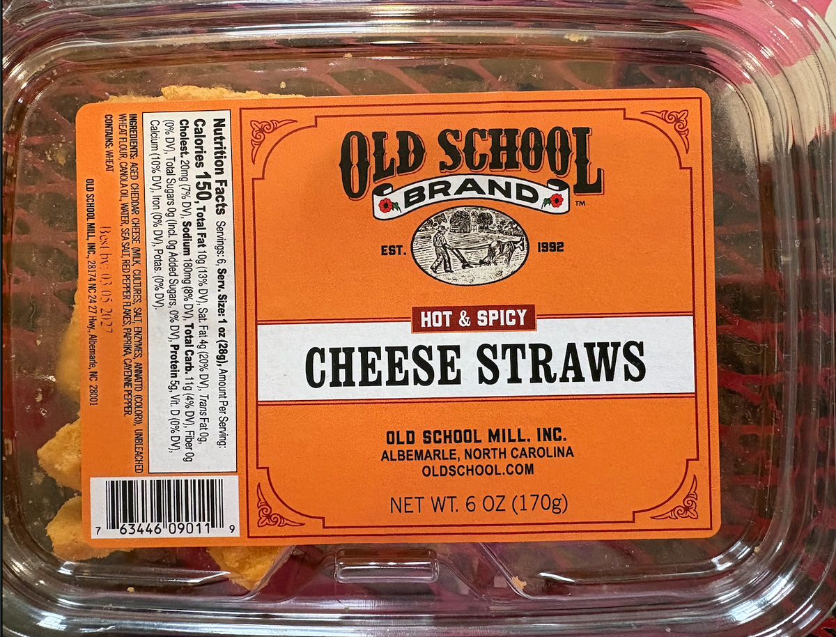 Hot & Spicy Cheese Straws