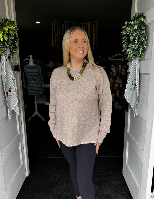 EVERYDAY SWEATER IN MOCHA