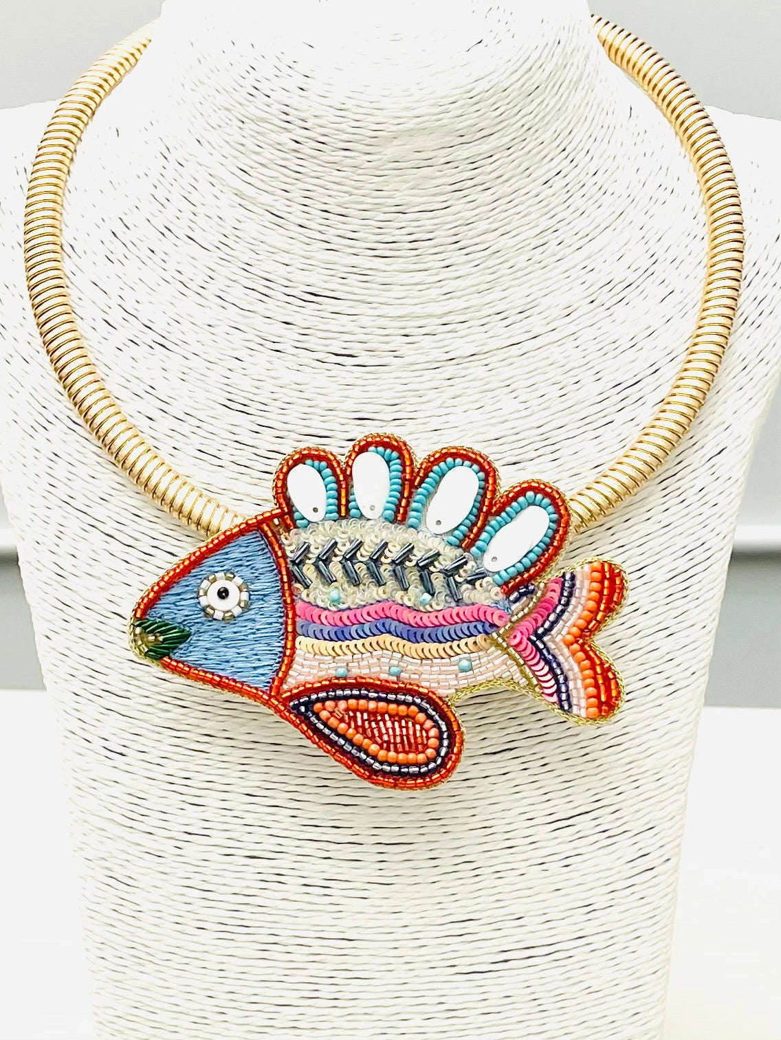 RAINBOW FISH NECKLACE
