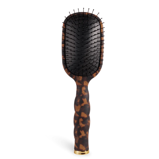 TELETIES DETANGLER MEDIUM HAIR BRUSH IN TORTOISE