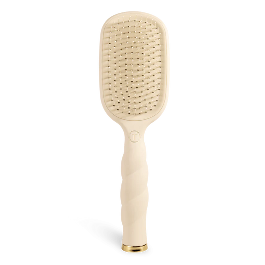 TELETIES DETANGLER THICK HAIR BRUSH IN TAN