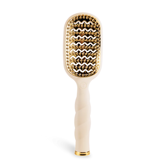 TELETIES VENTED HAIR BRUSH IN TAN