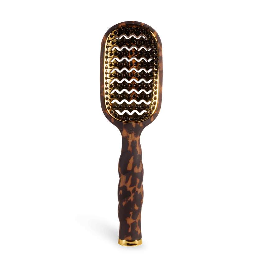 TELETIES VENTED HAIR BRUSH IN TORTOISE
